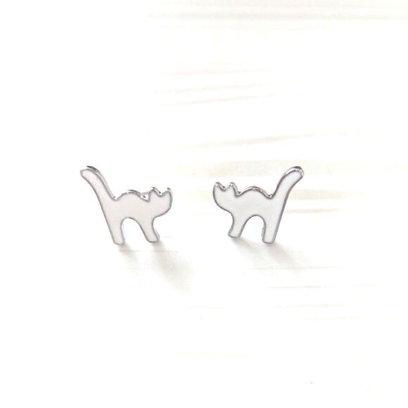 Cat Earrings   - Picture 2 of 6